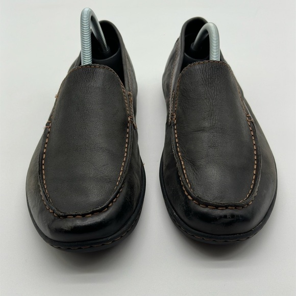 Mens Born Black Leather Shoes Loafers Slip-On Moccasin Moc Toe Size‎ 8.5 M main image 6